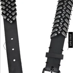 Balmain | Accessories | Balmain Leather Bullet Belt 36 Rare  display picture 2